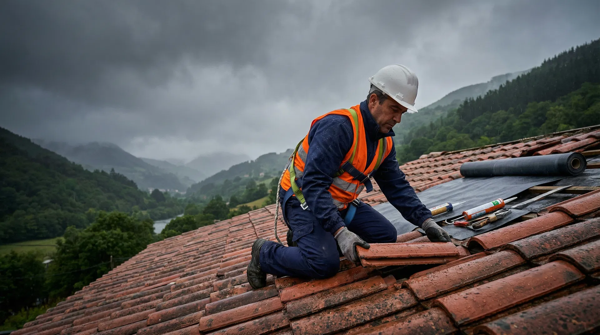 Reparación de Goteras y Filtraciones en San Martín del Rey Aurelio